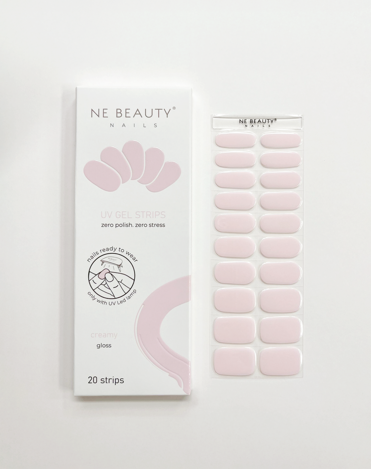 Creamy UV Gel Strips