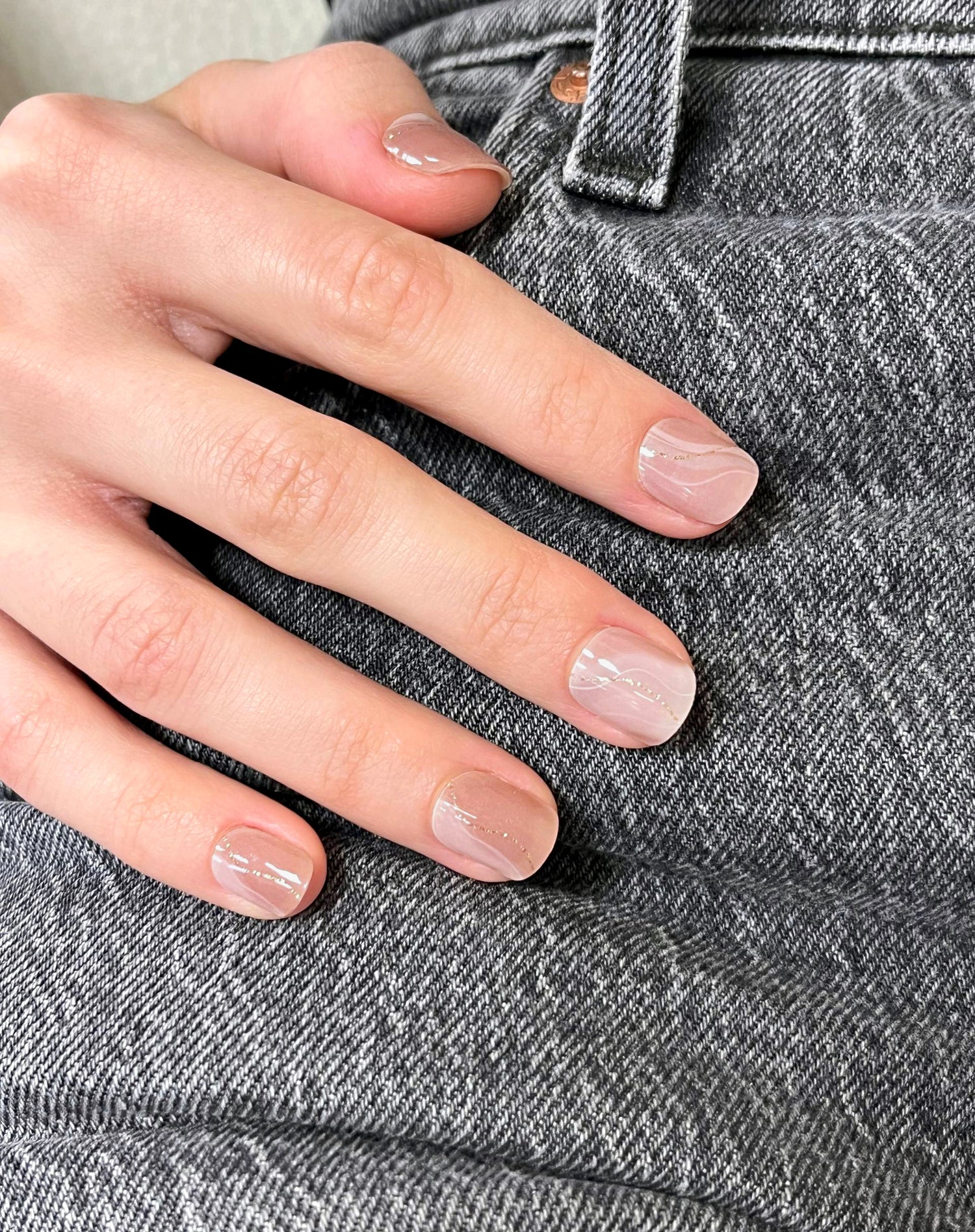 Marble UV Gel Strips