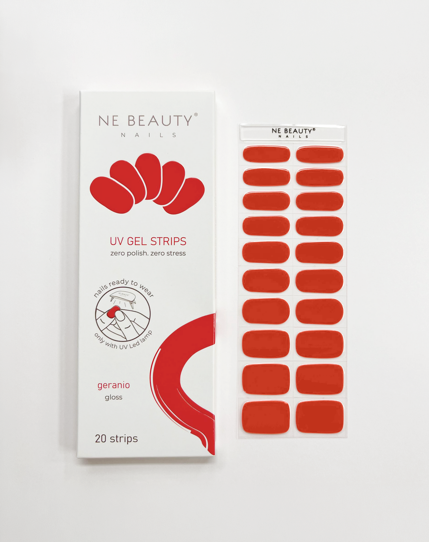 Geranio UV Gel Strips