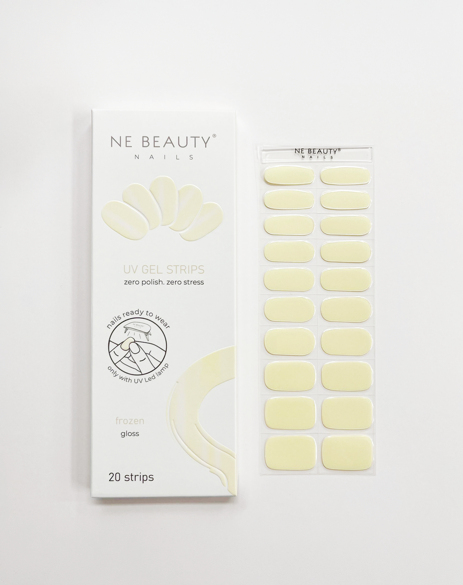 Frozen UV Gel Strips