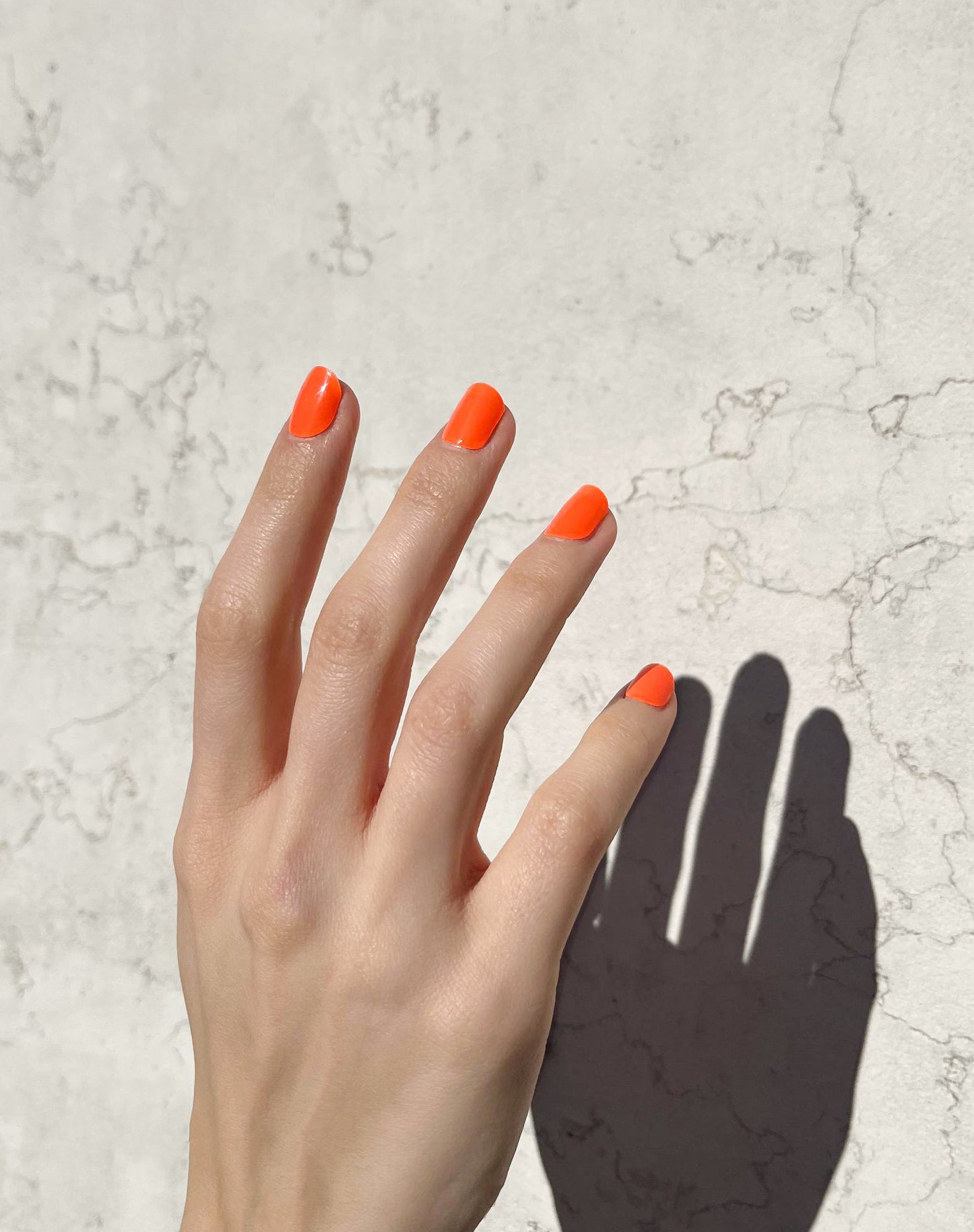 Neon Coral UV Gel Strips